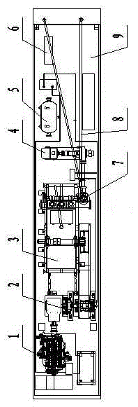 A vehicle-mounted mud pump unit device