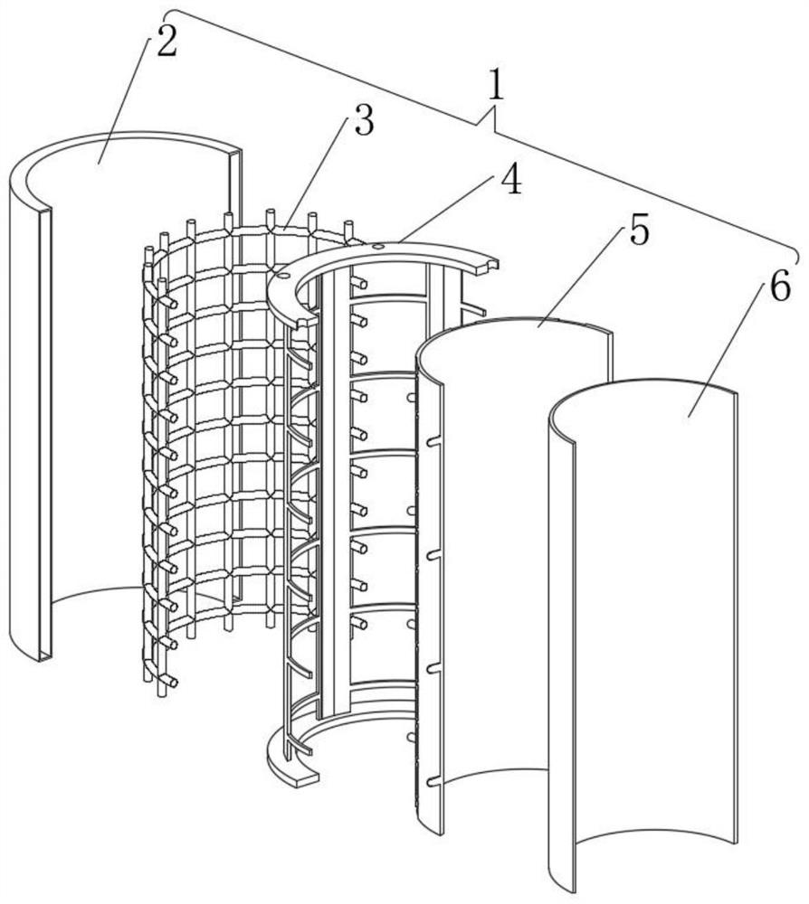 Reinforced concrete electric power pipe and production mold thereof ...