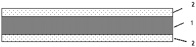 A kind of weak solvent type ink-jet medium and preparation method thereof