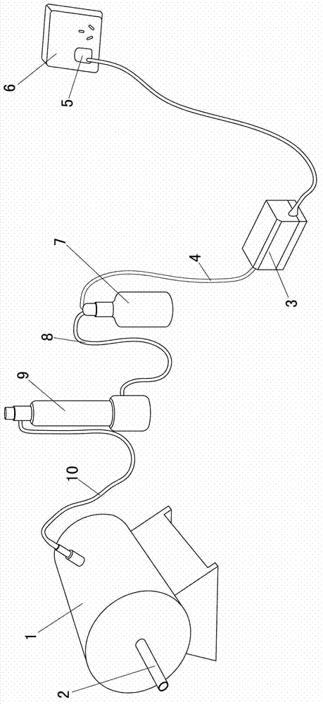 Method for determining sulfur content in iron ore by combustion iodometry