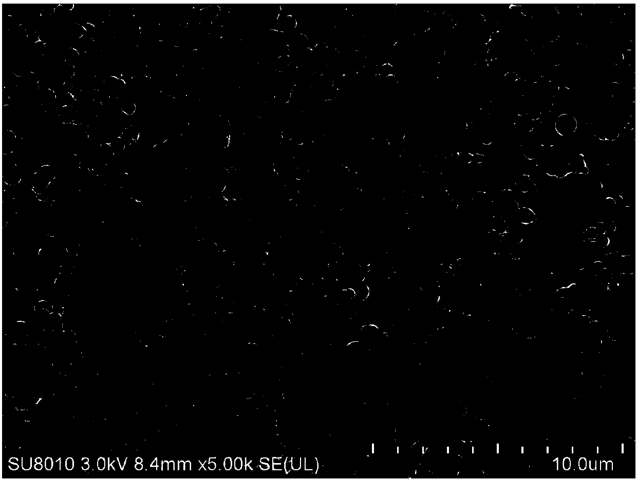 Organic-inorganic hybrid core-shell particle as well as preparation method and application thereof