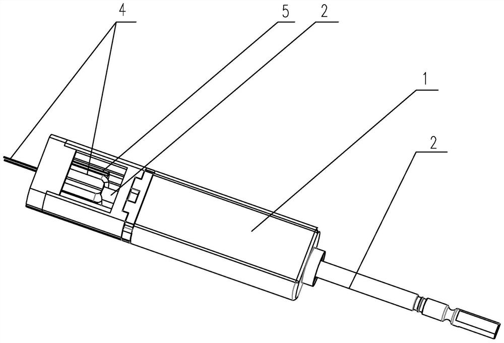 Swing type motor capable of feeding back output swing and used in cooperation with electric toothbrush