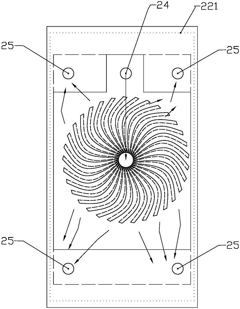 Temperature-controlled power battery pack