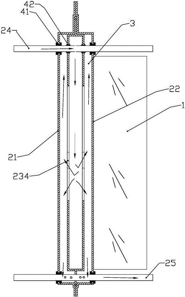 Temperature-controlled power battery pack