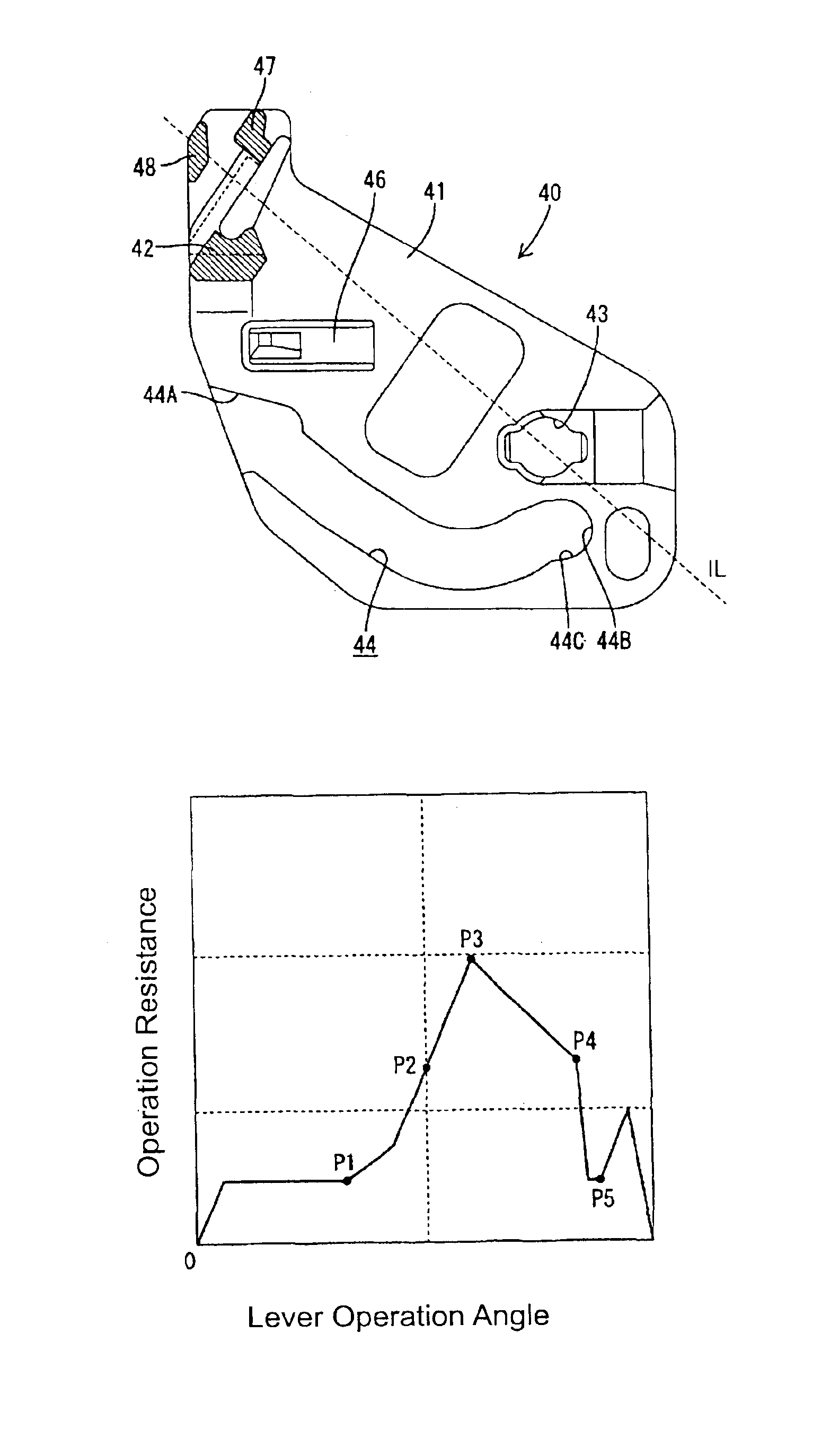 Lever-type connector and connector housing therefor