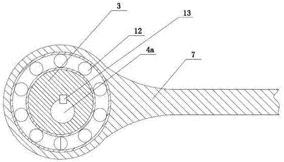 Dust removal device of dust collection and removal system of grinding machine