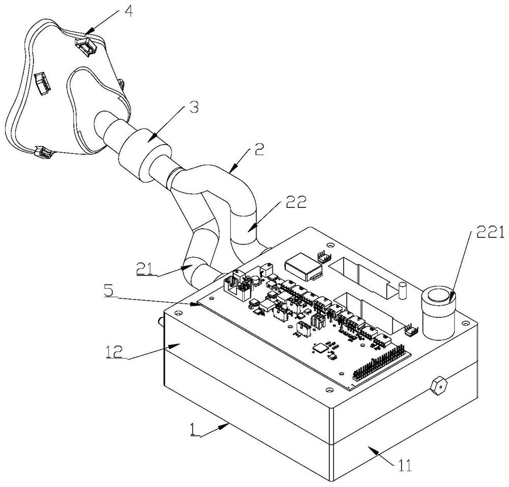 Pediatrics atomization treatment device