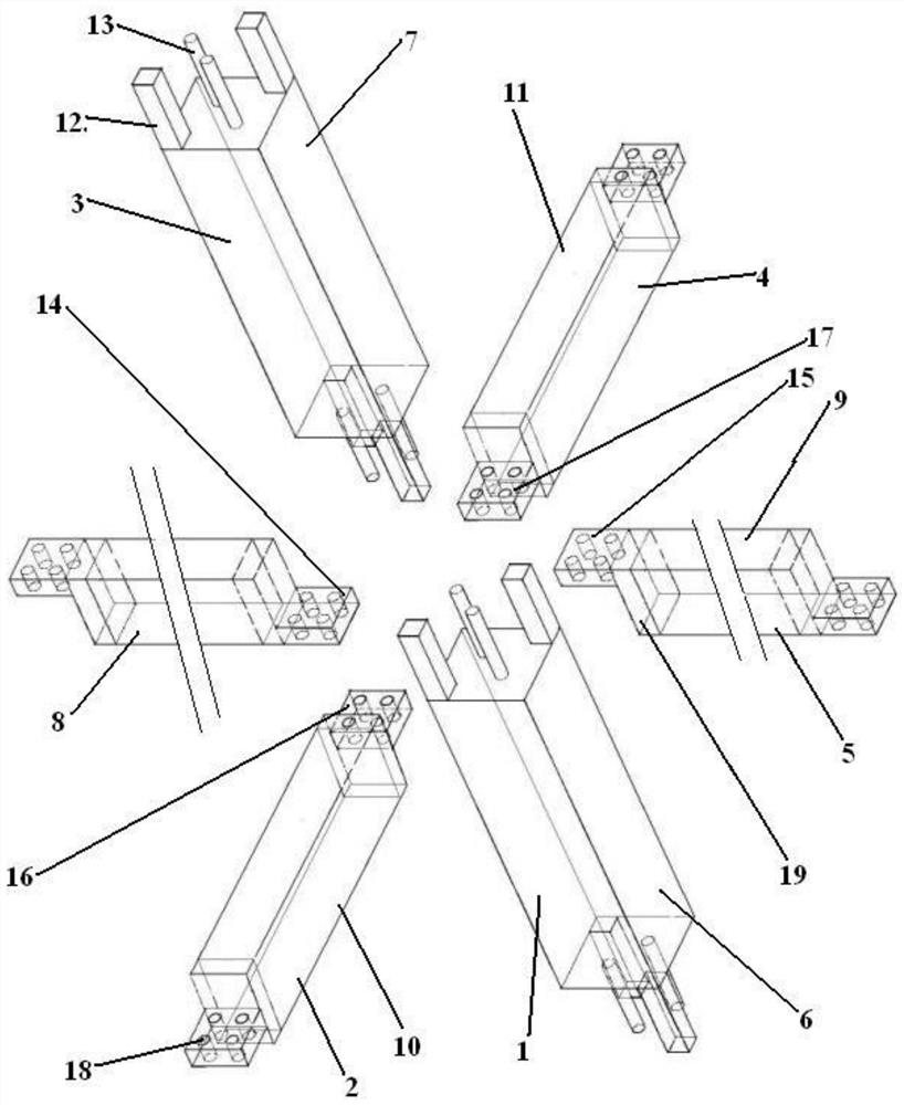 Assembly column-beam frame and sleeve structure thereof