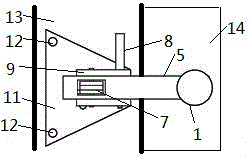 Catapult window breaking device