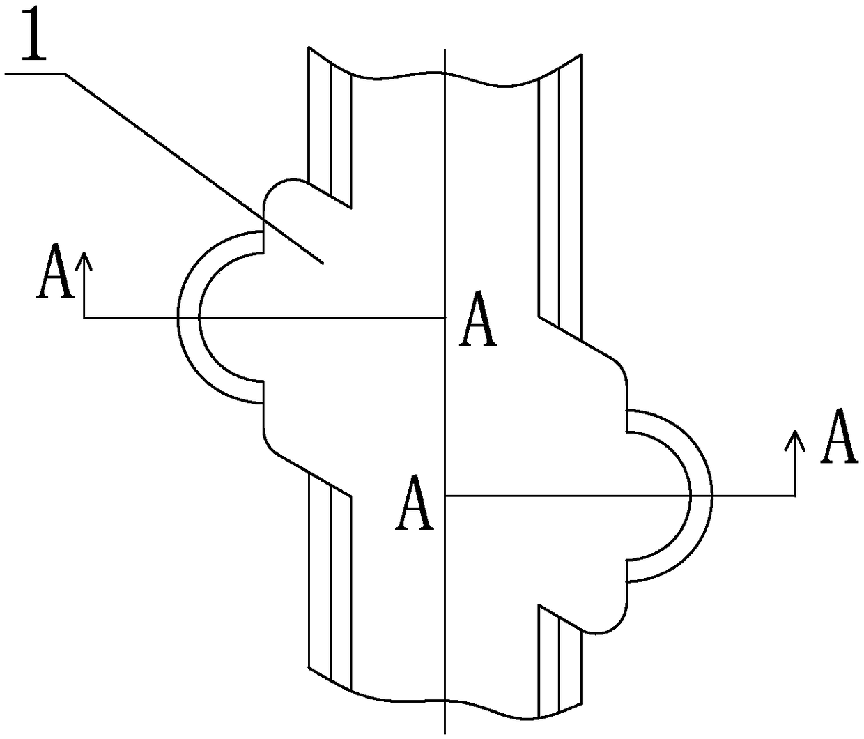 A method for processing the lock opening of the last rotor blade with threads