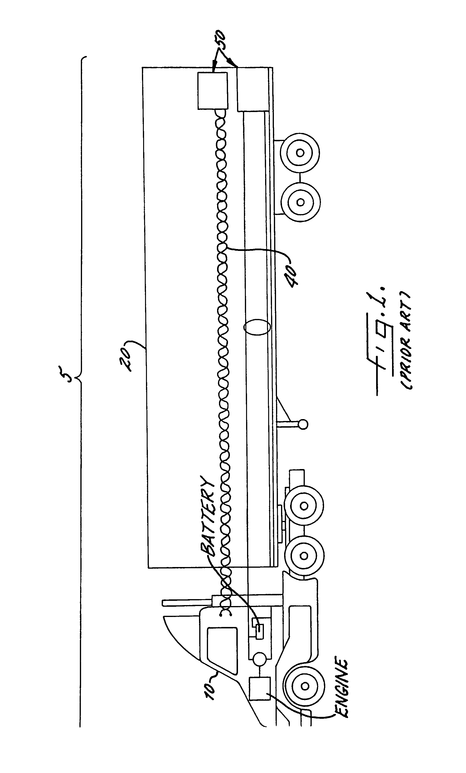 Method for data communication between a vehicle and a remote terminal