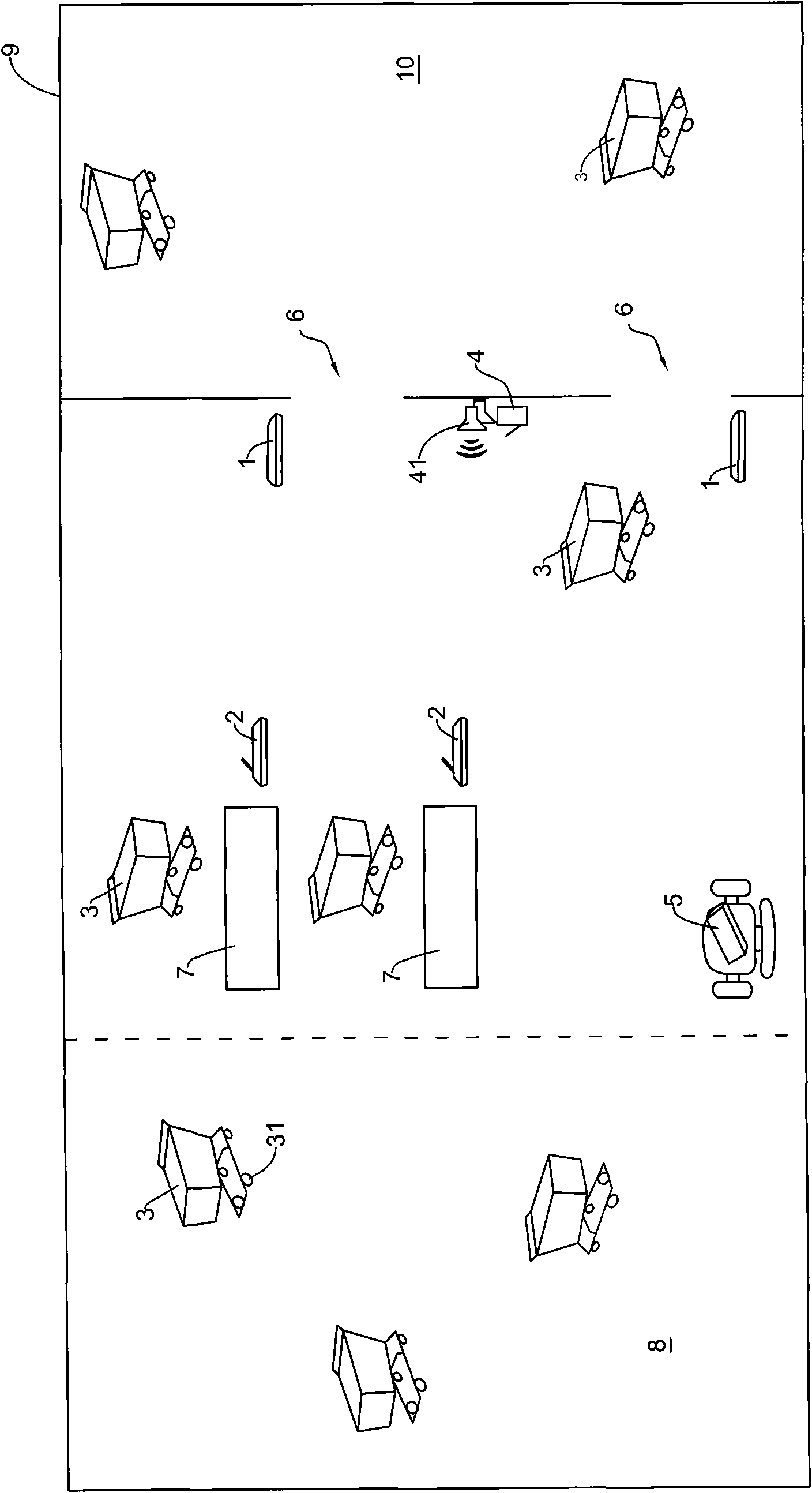 Supermarket shopping anti-theft system and realization method thereof