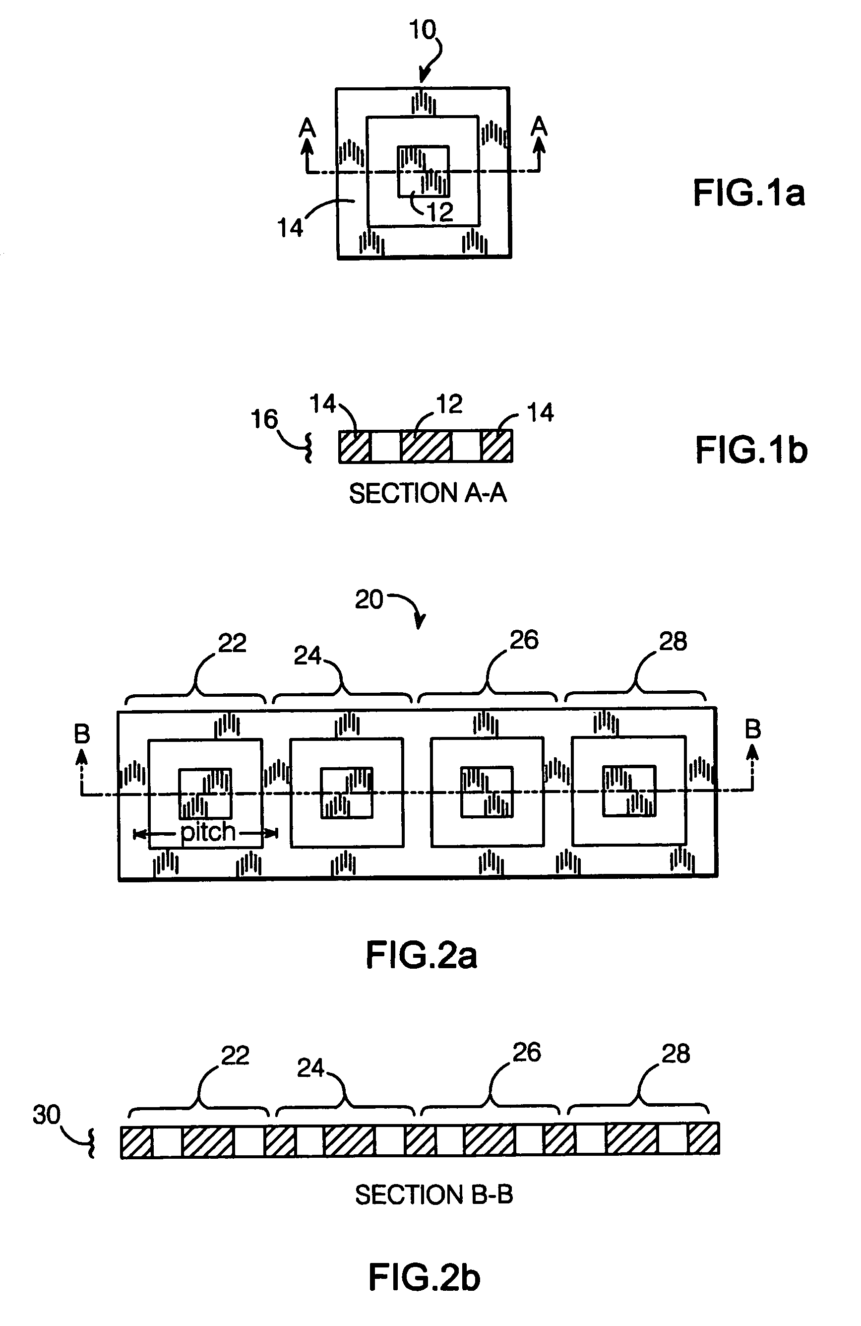 Three-dimensional integrated capacitance structure