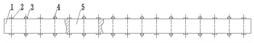 Differential vibration reduction pad block