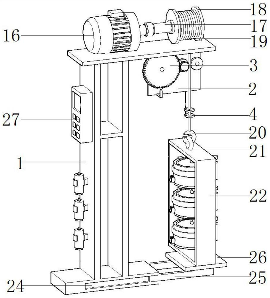 Layered sampling system for underground water monitoring