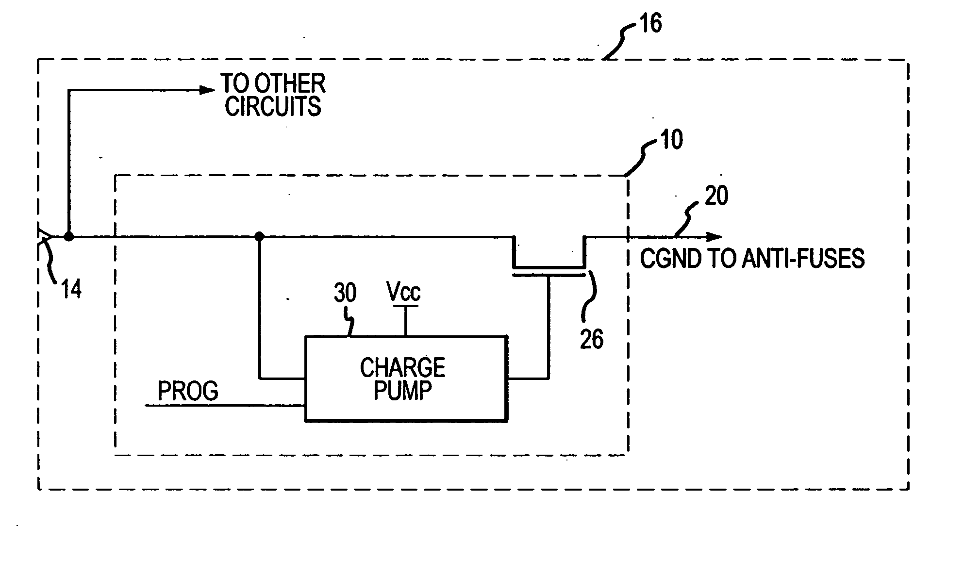 Programming circuit and method having extended duration programming capabilities