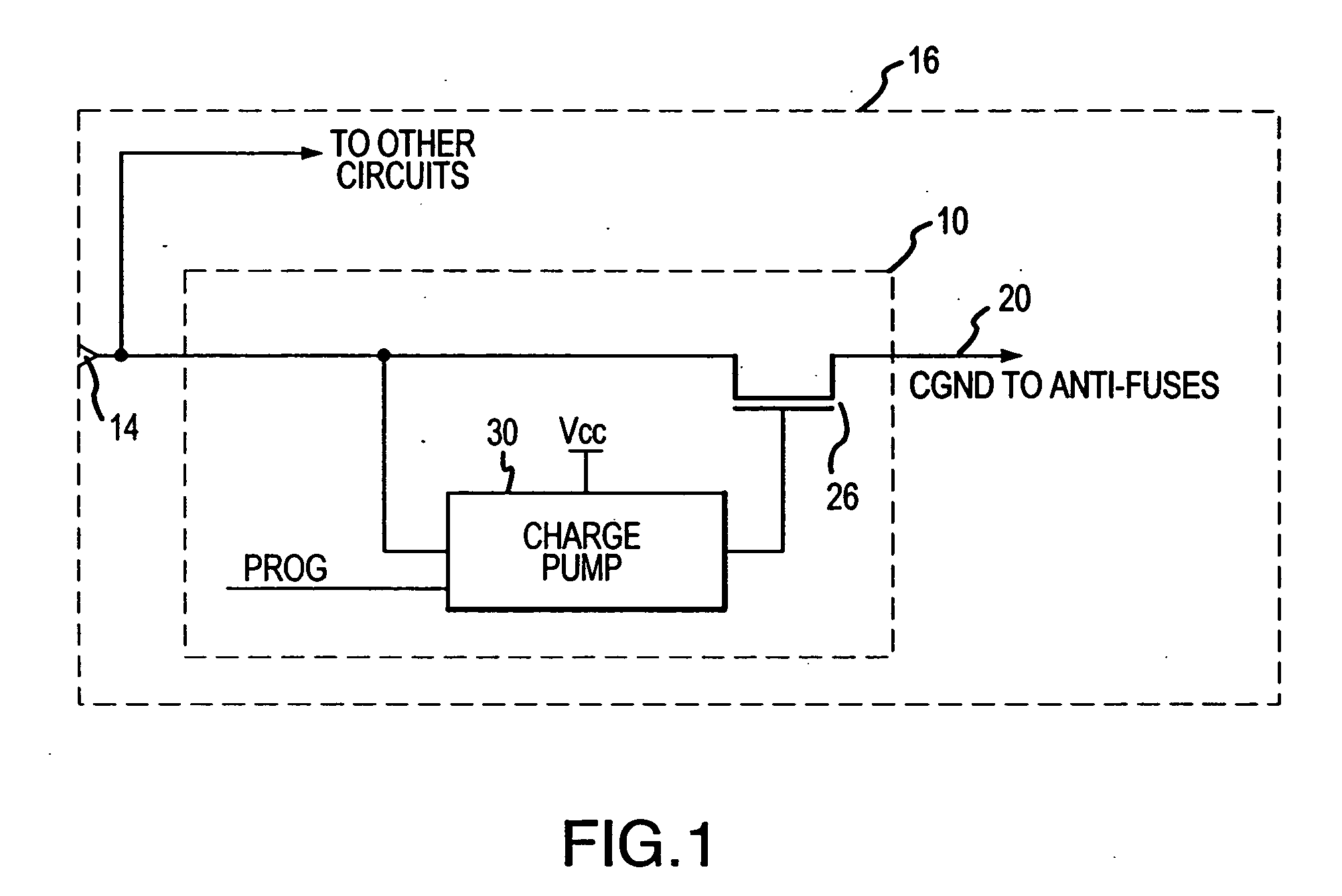 Programming circuit and method having extended duration programming capabilities