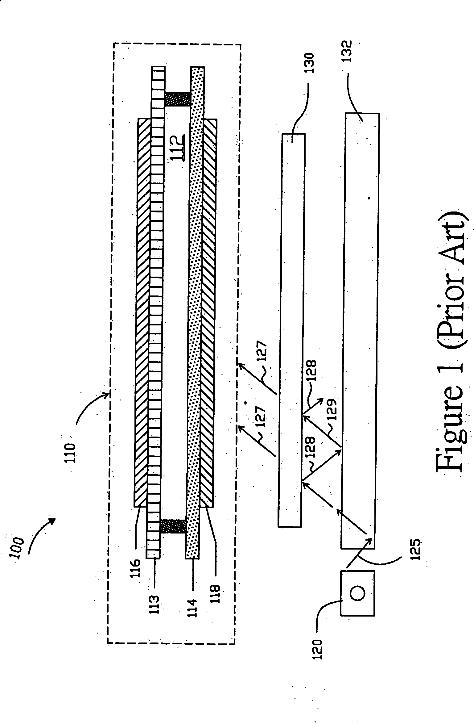 Optical converter module for display system