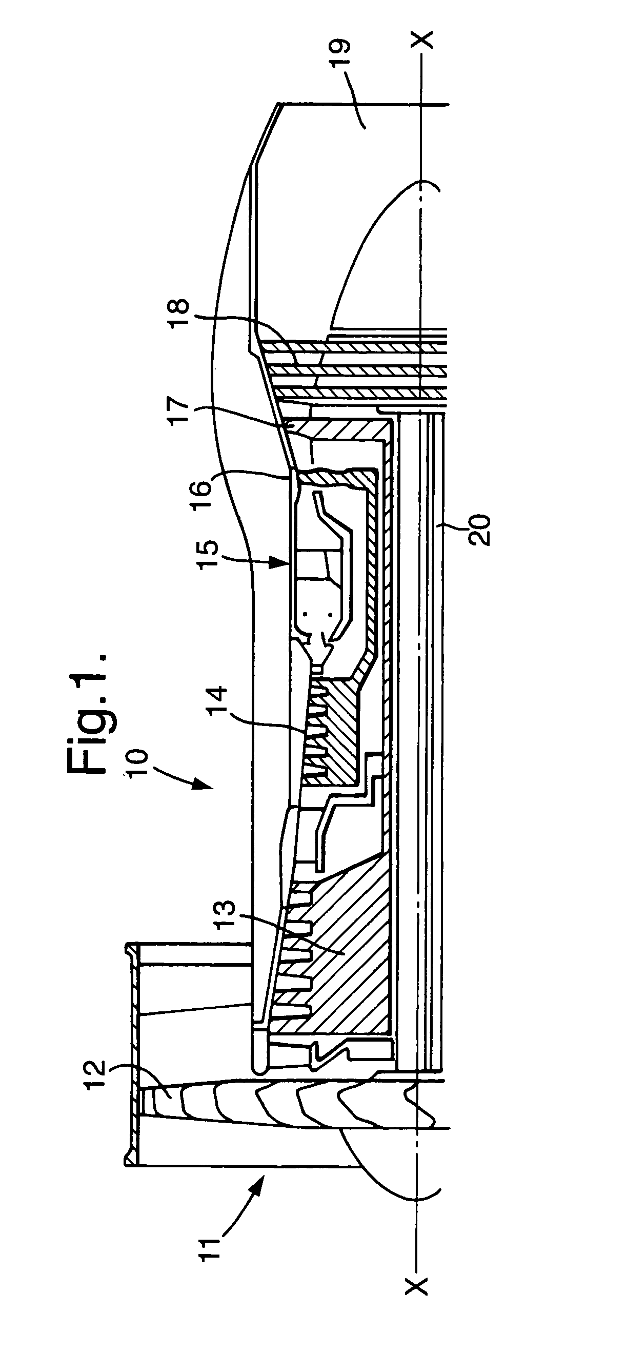 Cantilevered stator stage