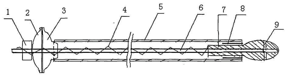 Novel expansion-type yielding prestress grouting anchor rope and using method thereof