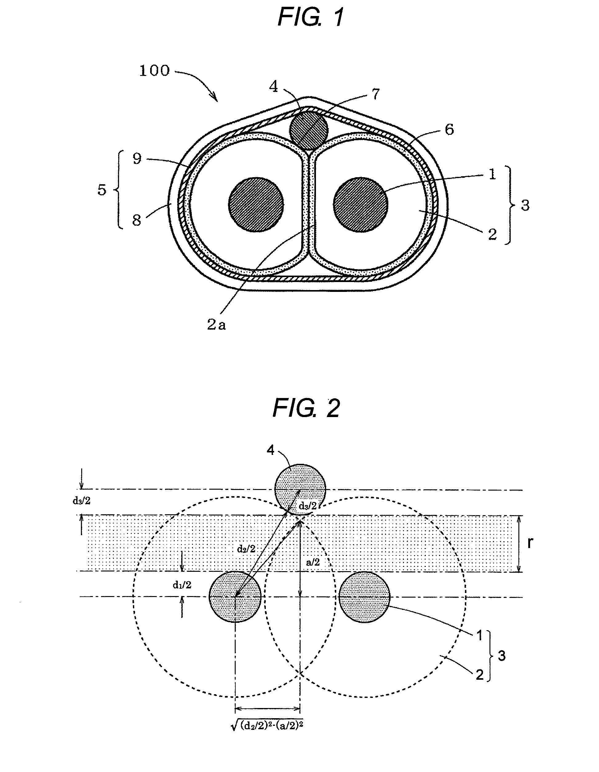 Differential signal cable, and cable assembly and multi-pair differential signal cable using the same