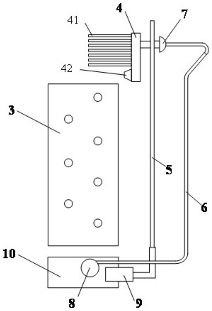 A device and control method for automatic dust removal of an outdoor unit of an air conditioner
