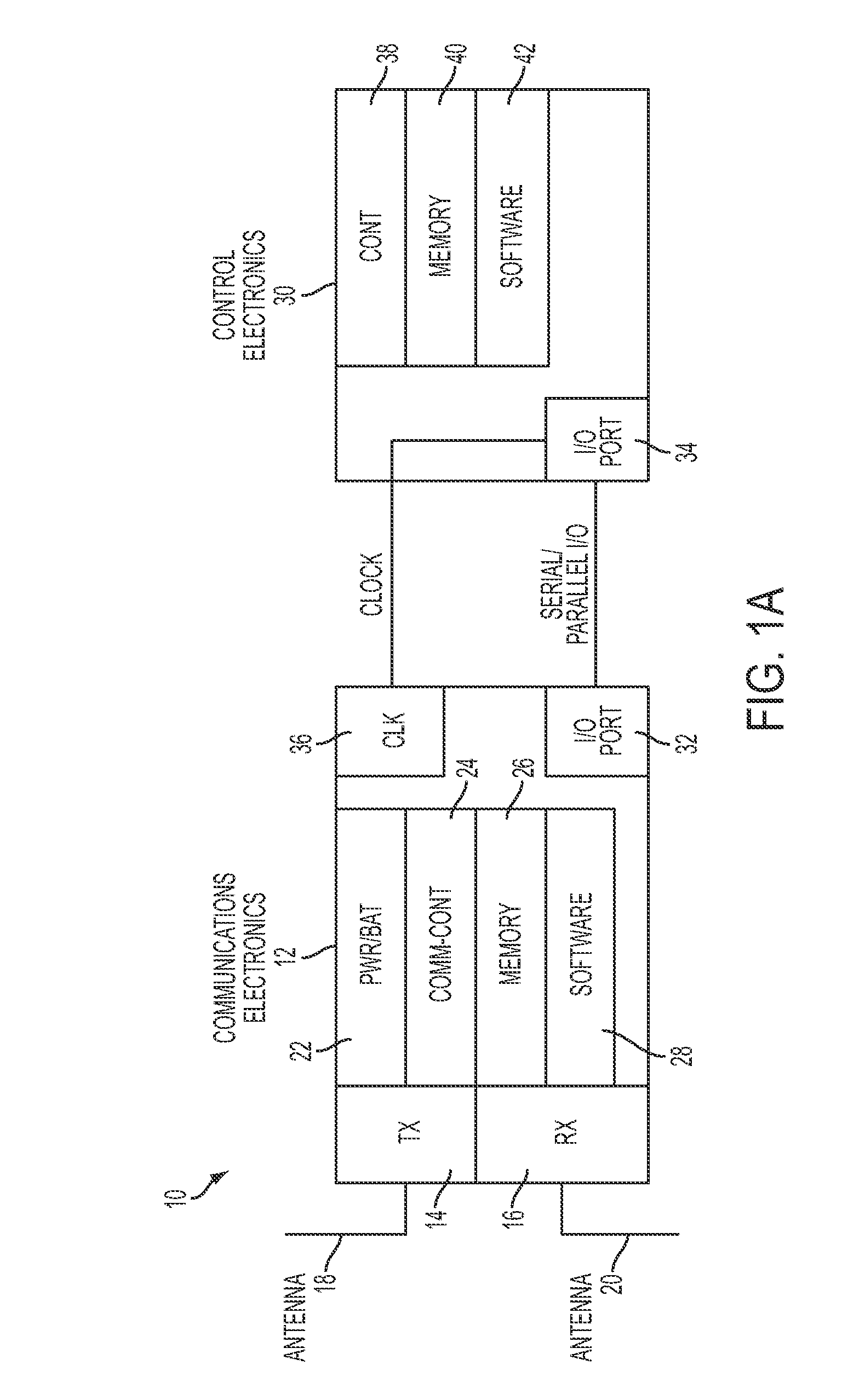 Remote transaction system utilizing compact antenna assembly