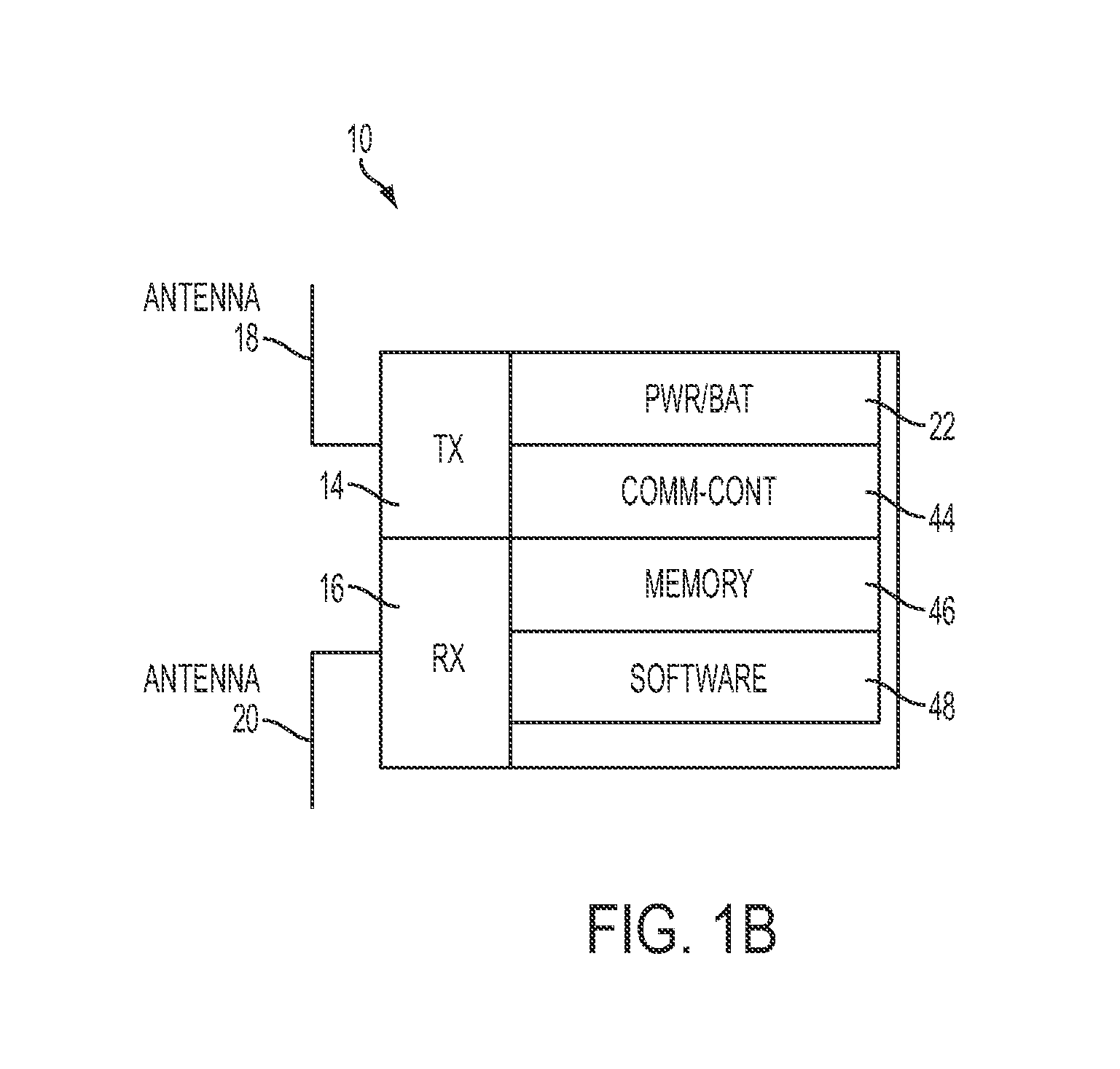 Remote transaction system utilizing compact antenna assembly