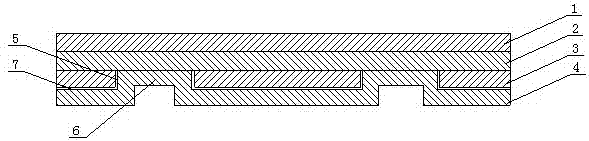 Lap joint structure of multi-layer boards of car body