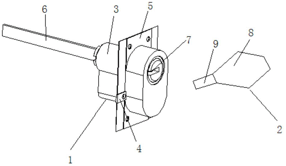 Electronic lock and unlocking method thereof