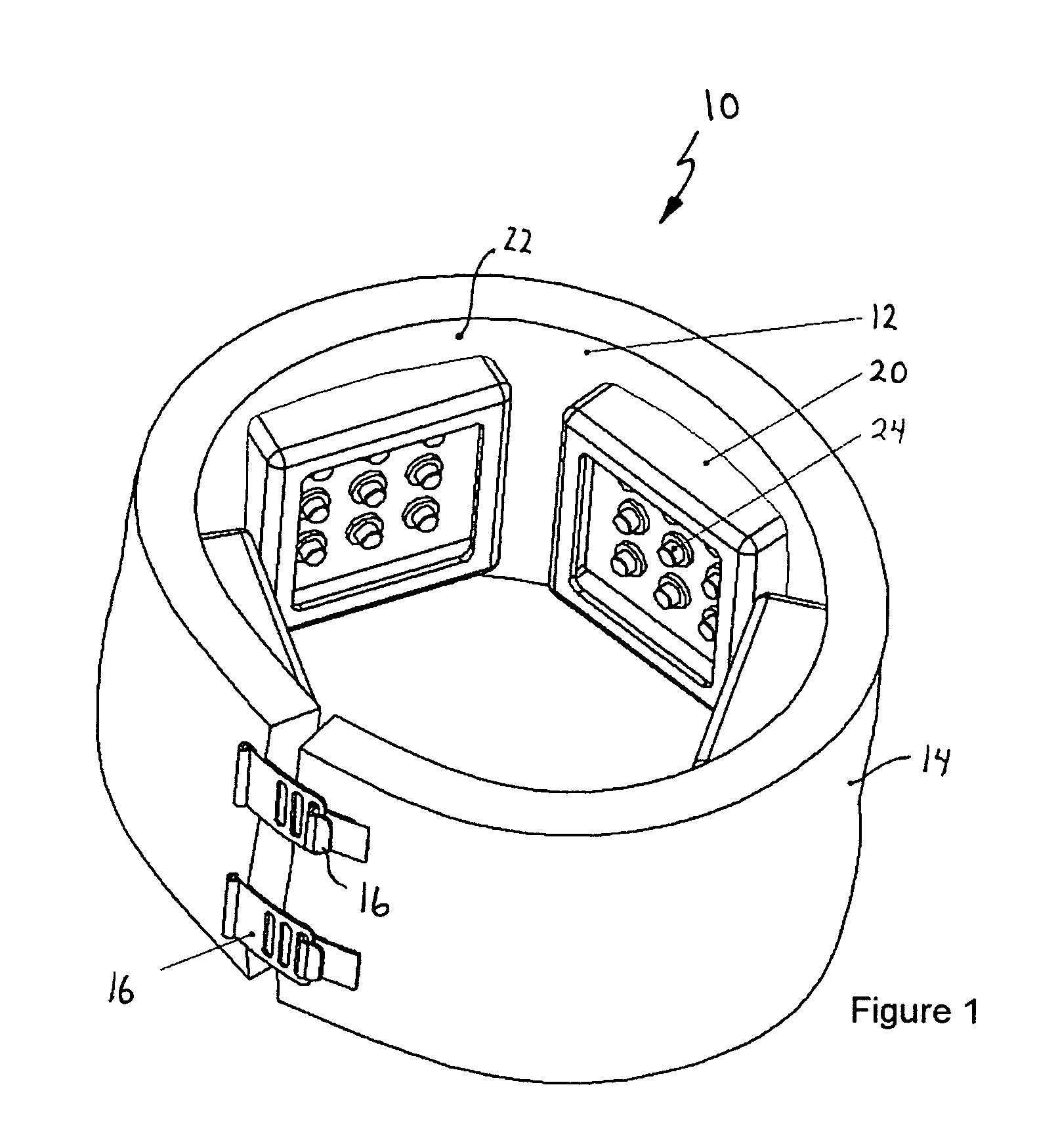 Phototherapy apparatus and method for bone healing, bone growth stimulation, and bone cartilage regeneration