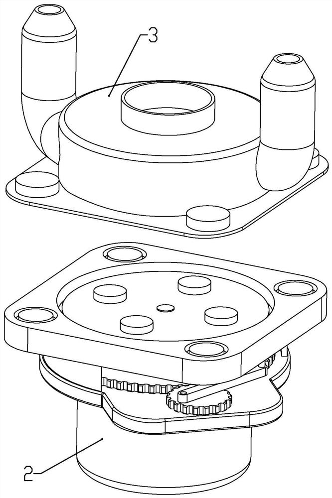 A hydromassage unit