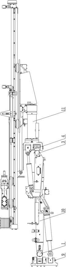 Mechanical arm angle sensor zero calibration system and method and full-computer trolley