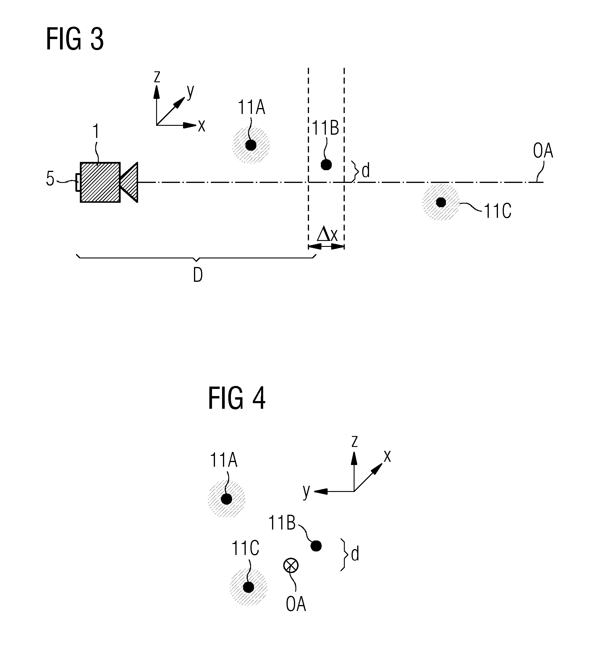 Method of and device for capturing 3D data of one or more airborne particles