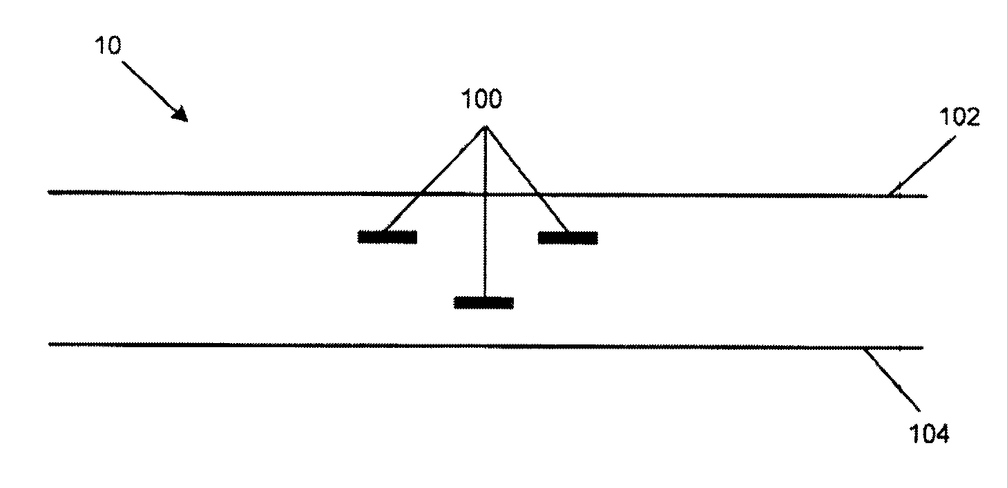 Transmission line system having high common mode impedance