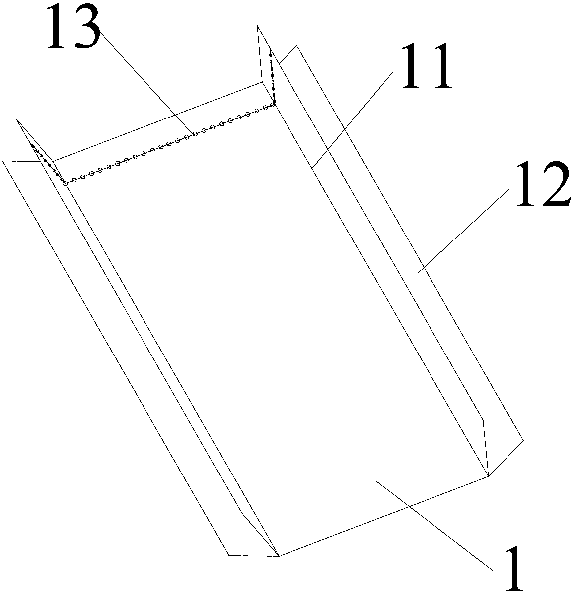 Aviation clean bag and manufacturing method thereof
