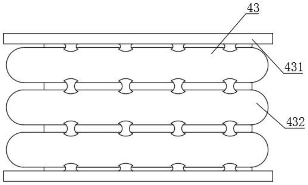 Box type elevator with buffering function