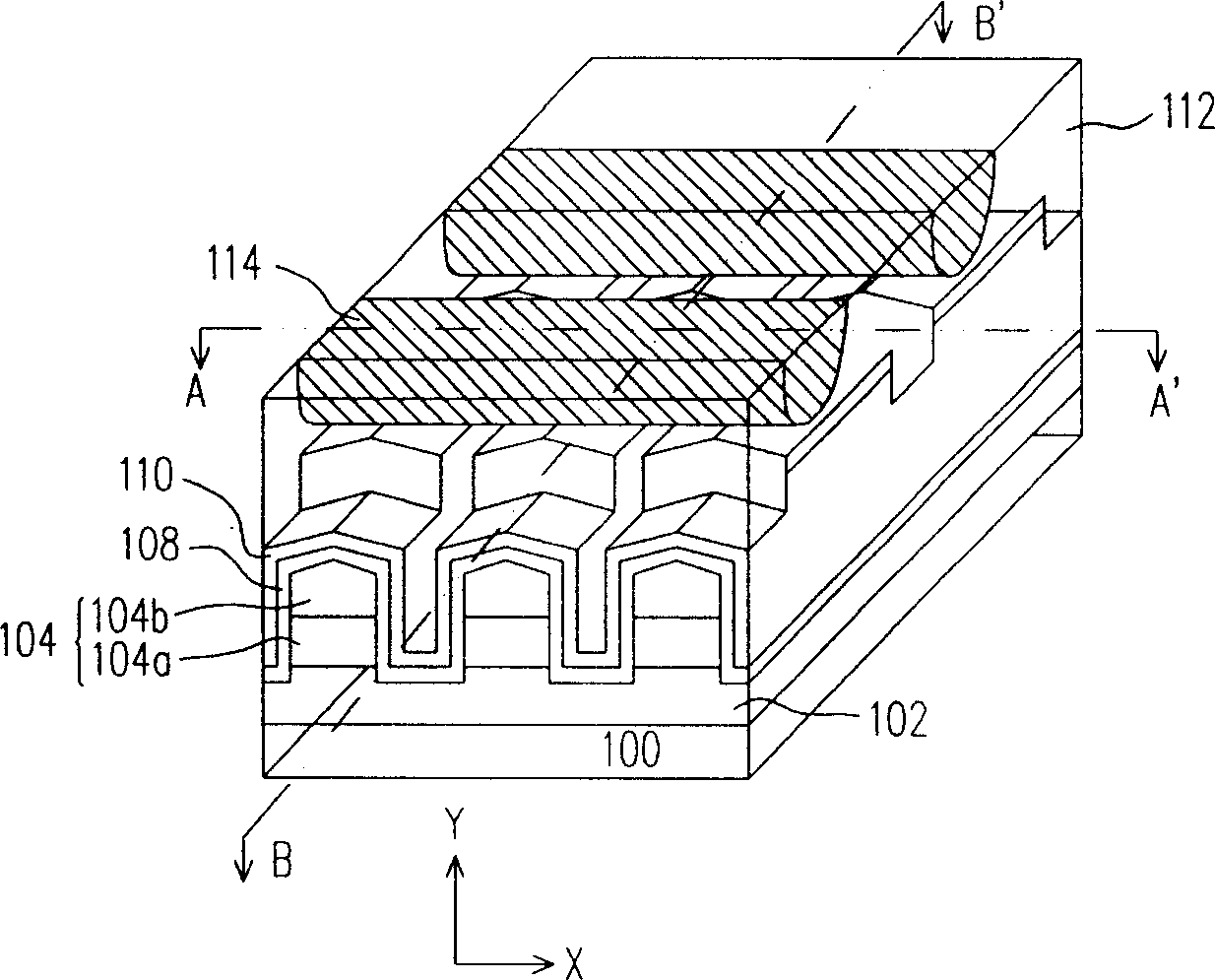 Single programmable read-only memory and method of manufacture
