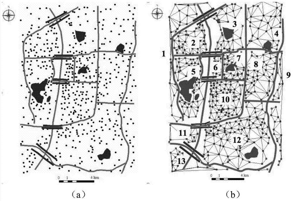 Constrained spatial clustering method for facility location programming