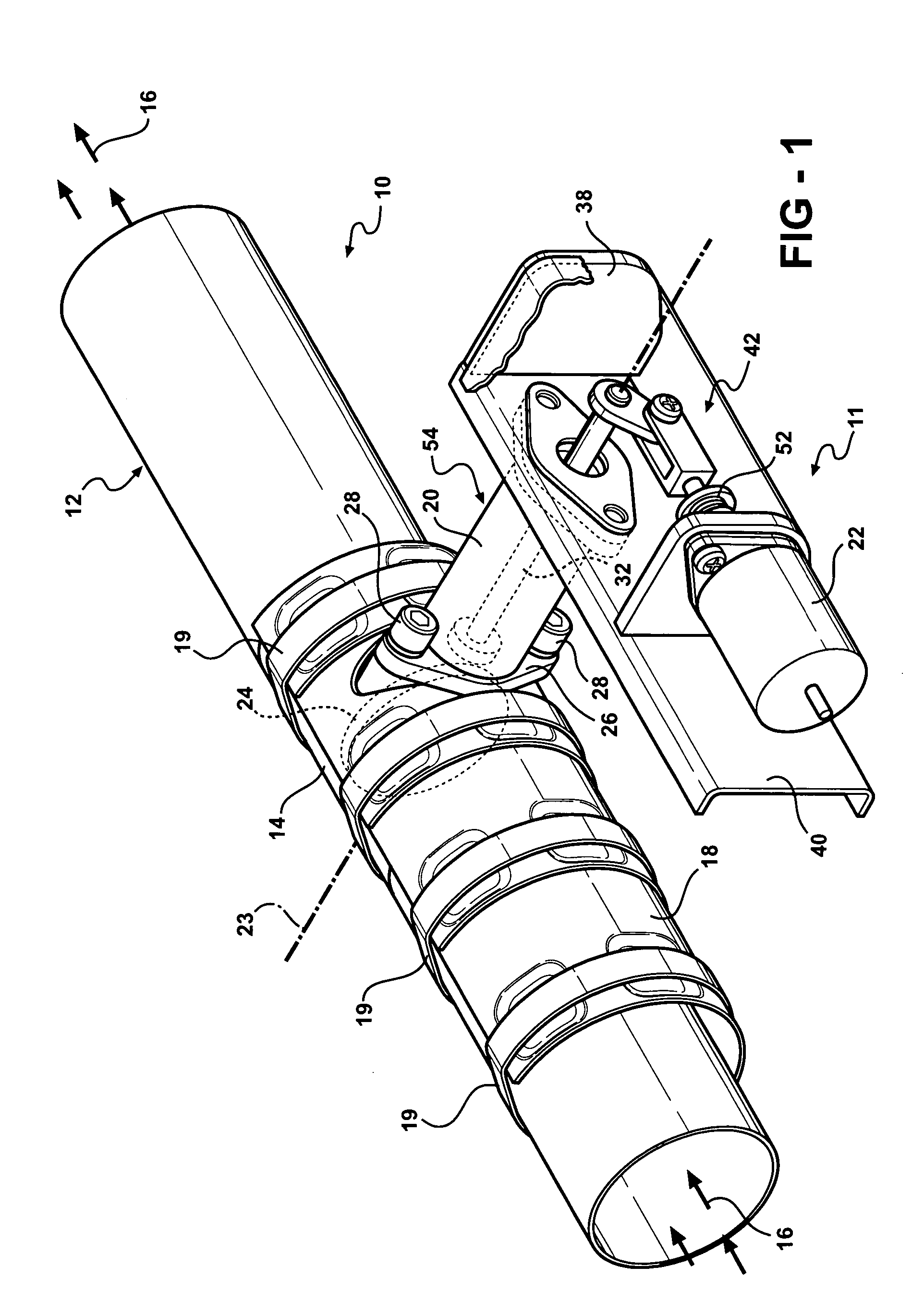 Electrically controlled exhaust valve
