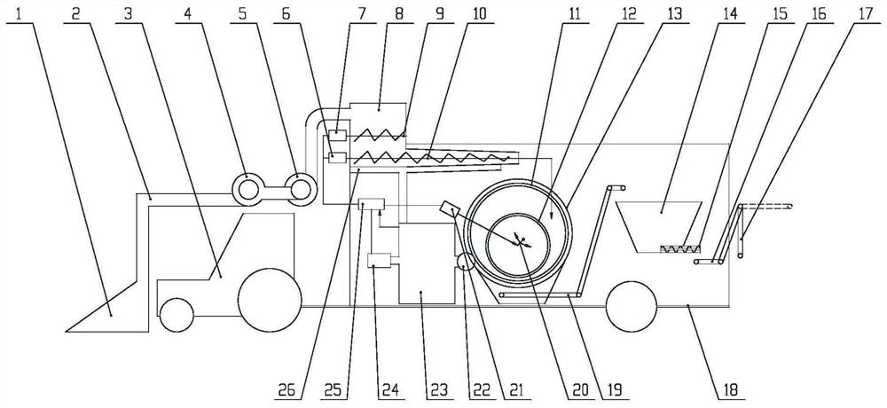 A Walking Straw Extrusion Forming Machine and a Field Straw Extrusion Forming Method