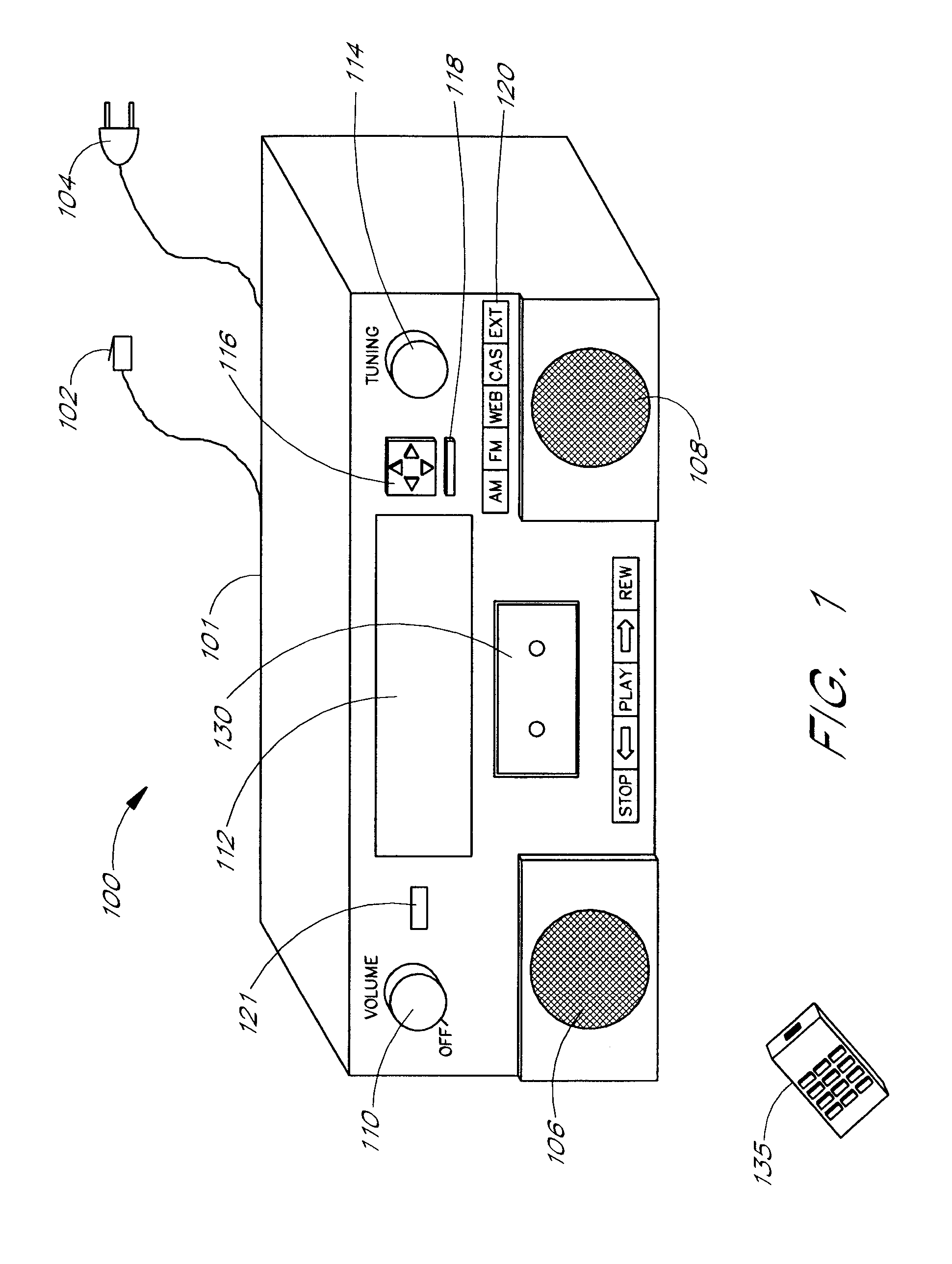 Network-enabled audio device and radio site