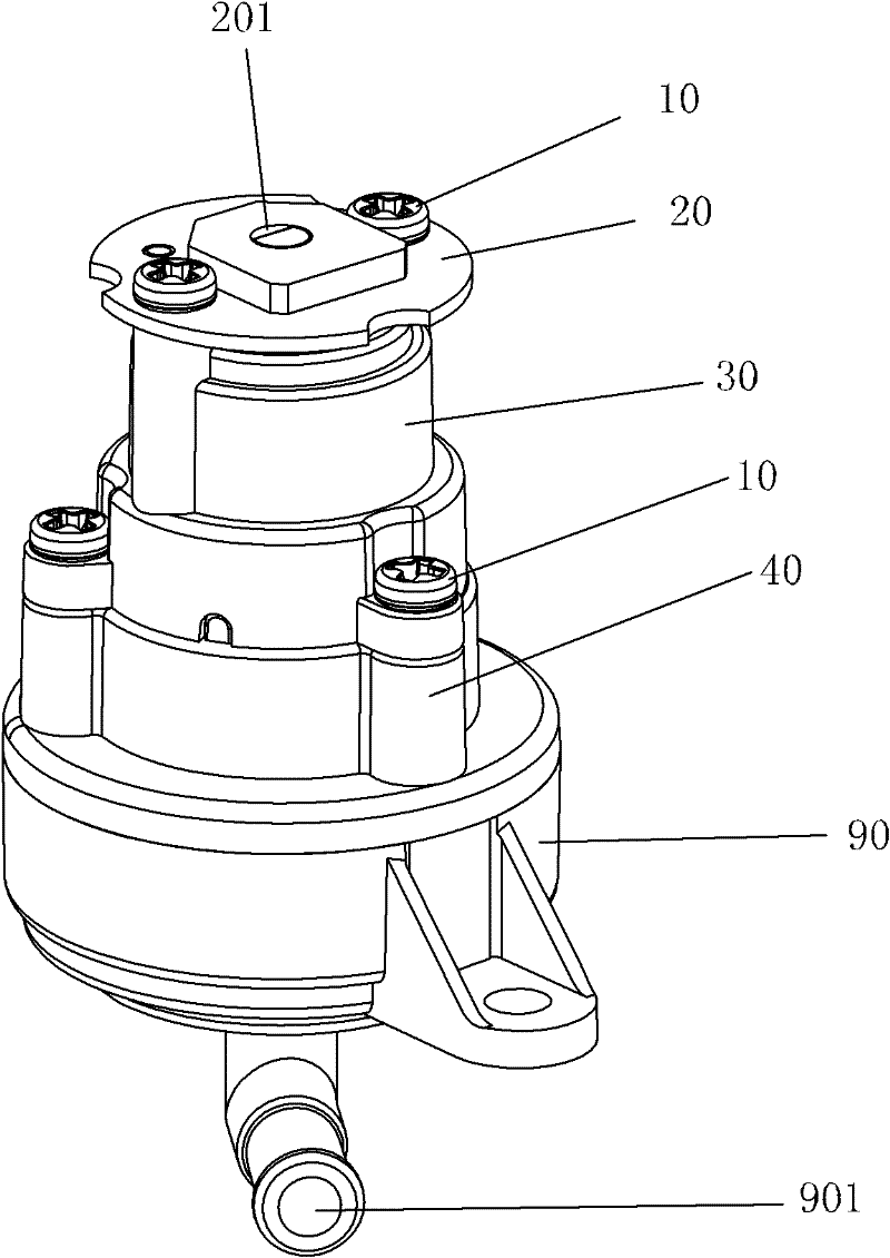 Pressure detector for intelligent closestool flushing system