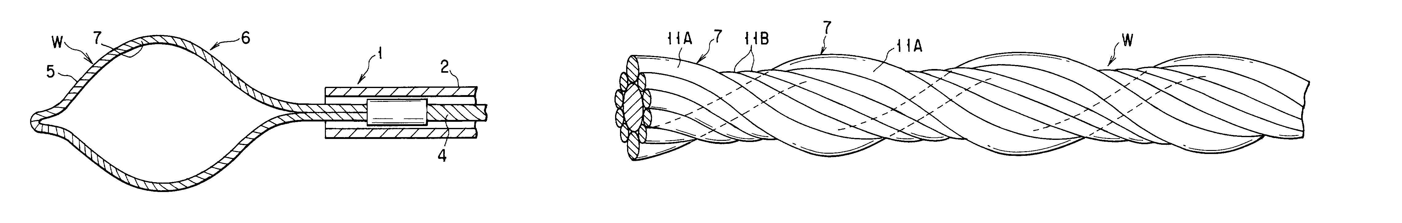 Treatment device for endoscope