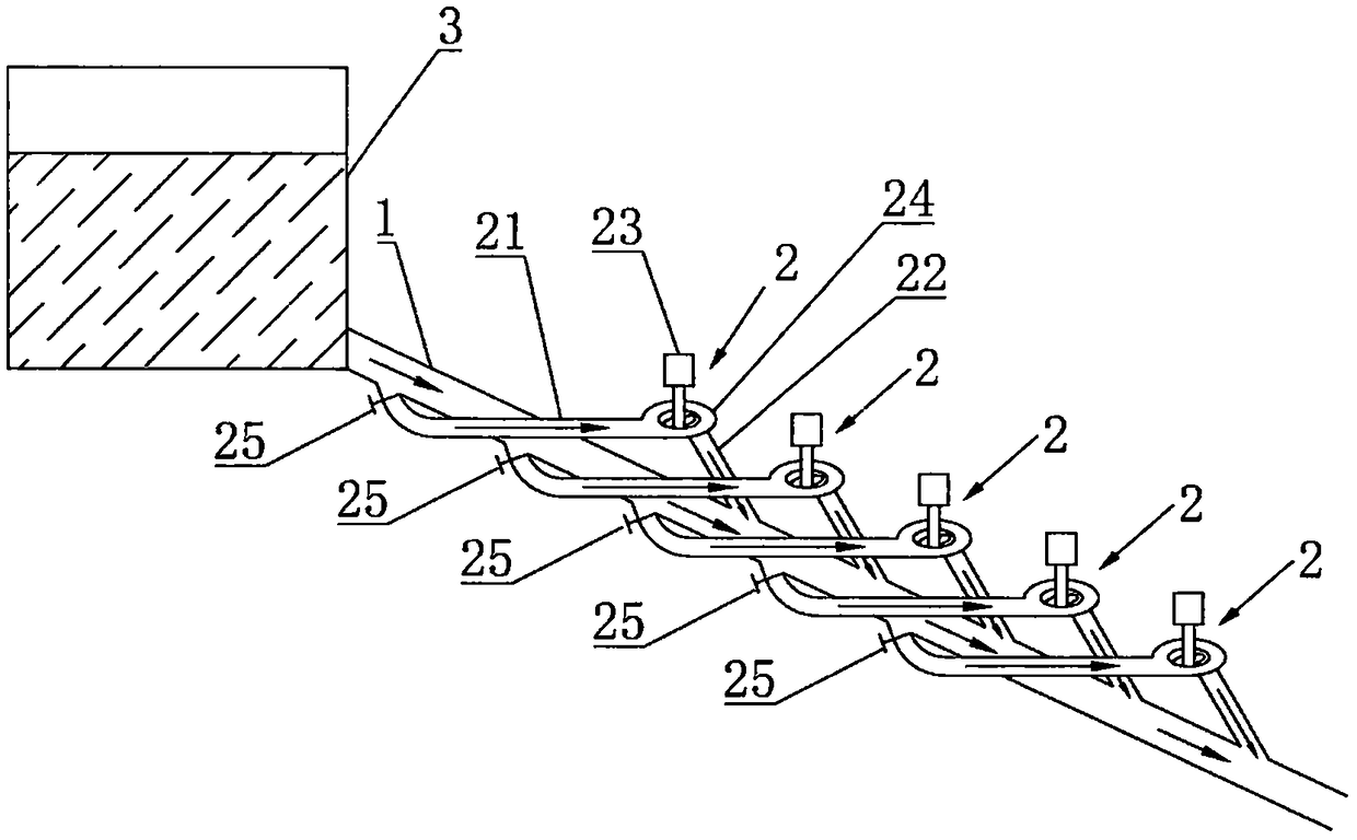 A siphon power generation system