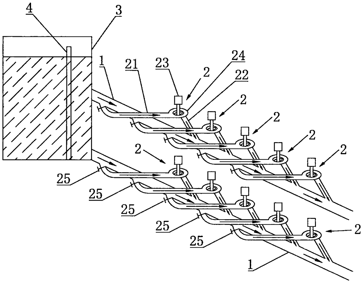 A siphon power generation system