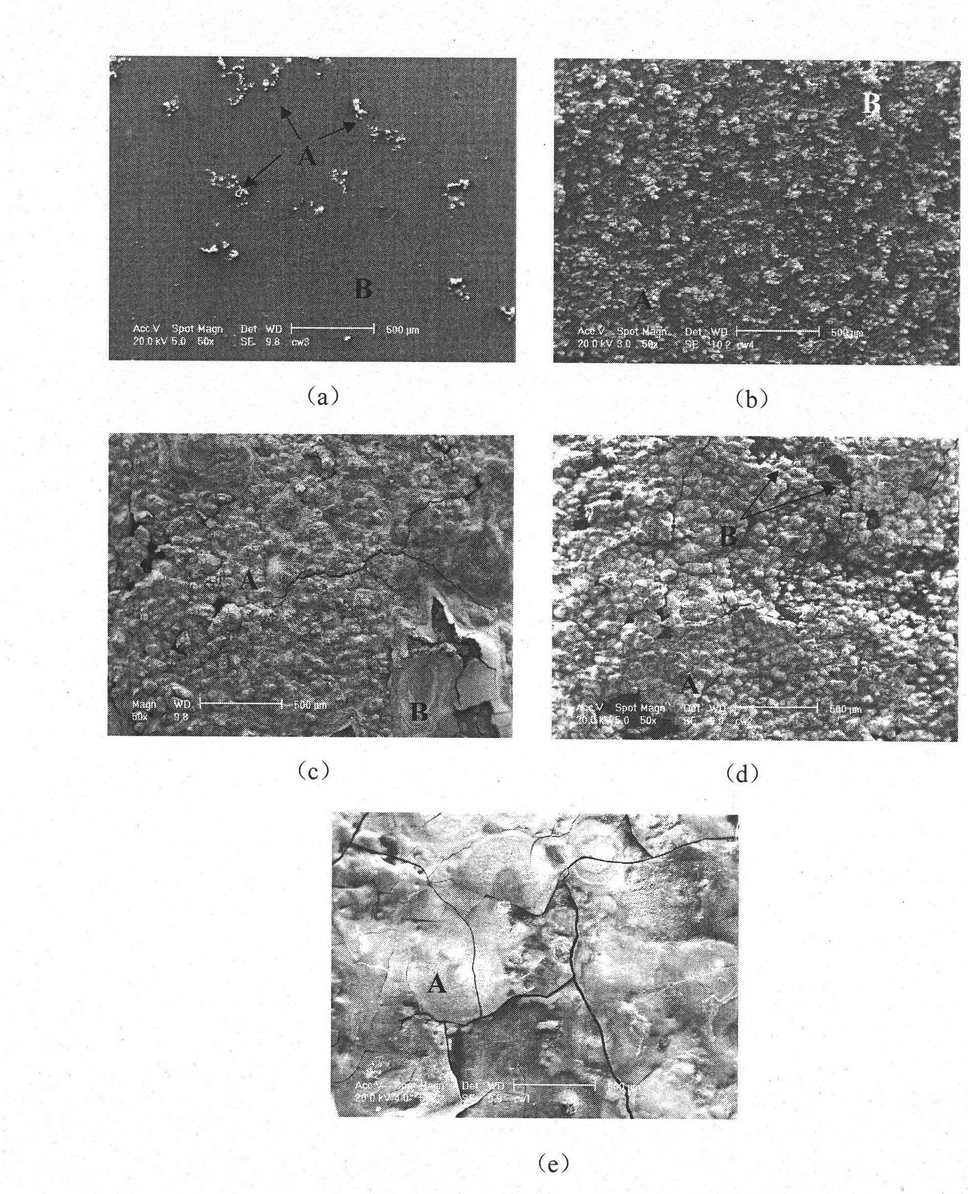 Accelerated testing apparatus for simulation of corrosion by industrially polluted atmosphere