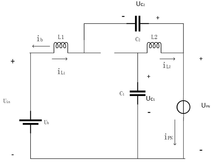 Energy storage type quasi-Z-source converter and fuzzy control method and system thereof