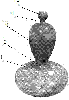 Production method of Buddha artwork