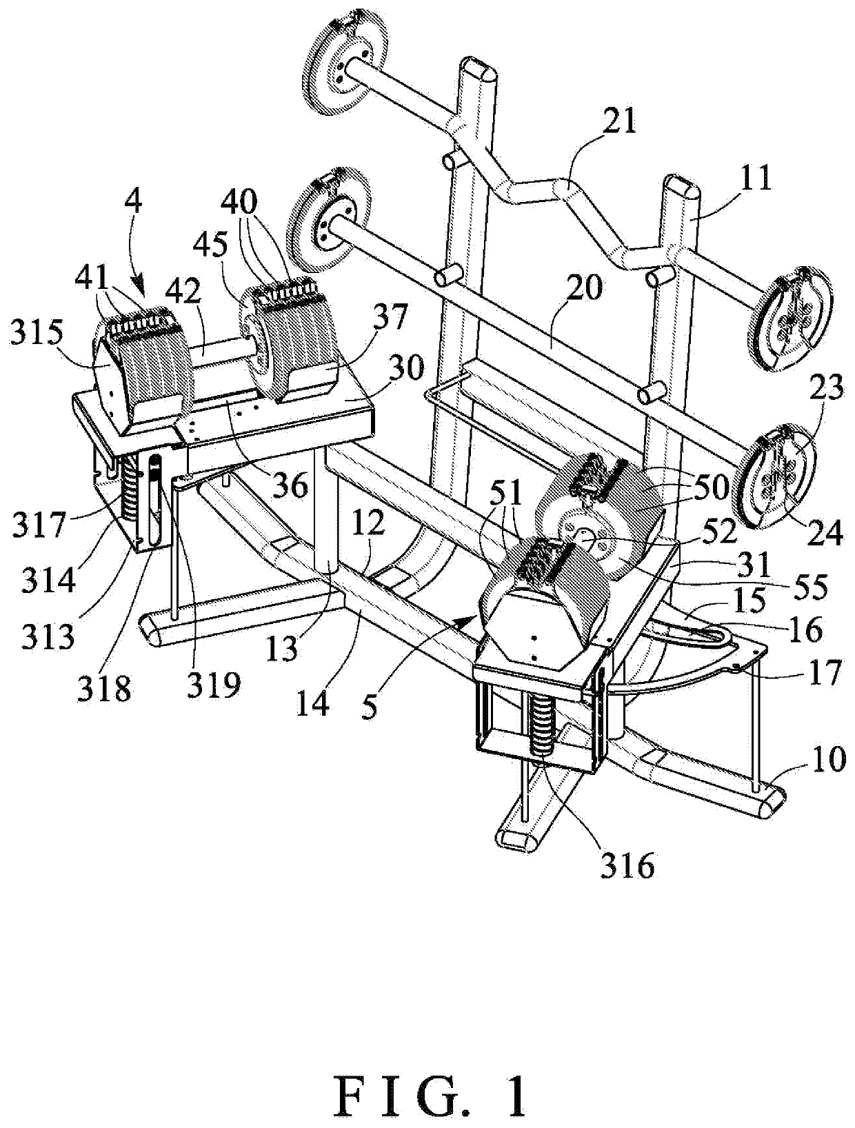 Dumbbell and barbell supporting system